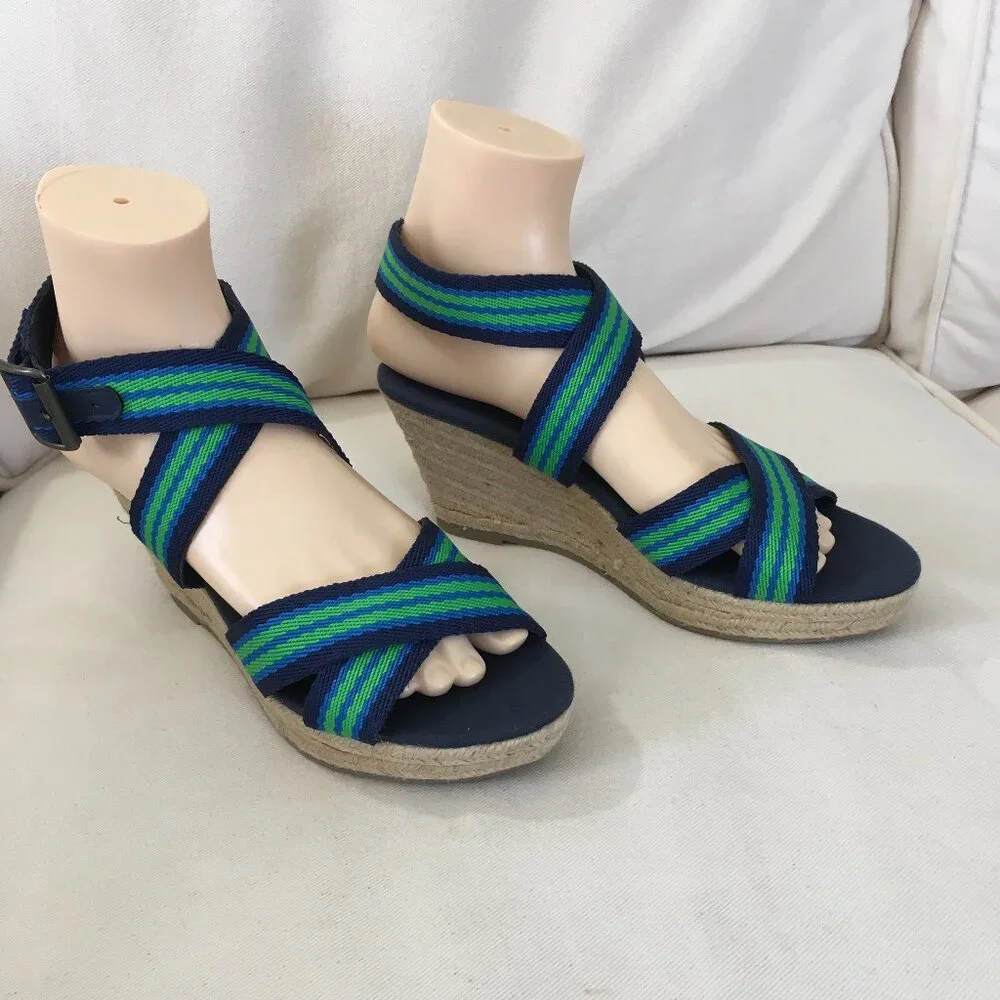 Old Navy Wedge Ankle Straps